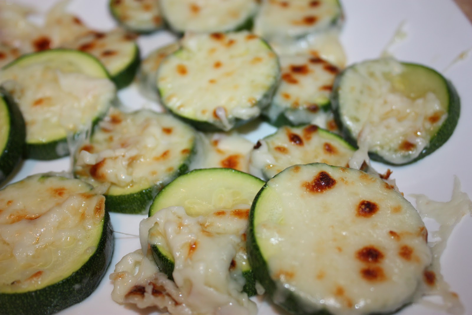 cooking with crystal: Baked Zucchini with Mozzarella