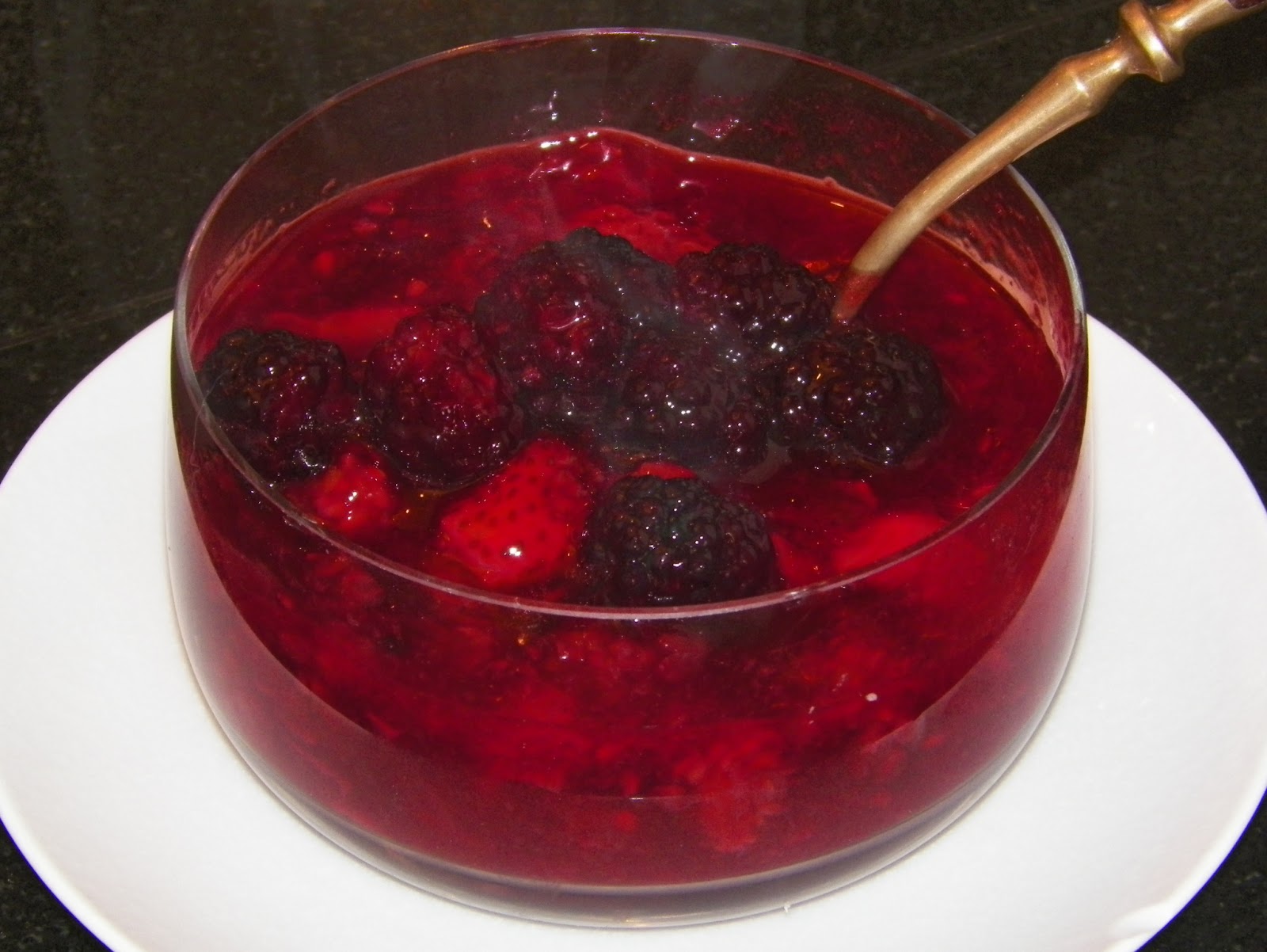 Scandinavian Today Cooking Show How to Make A Berry Sauce. A Fruit