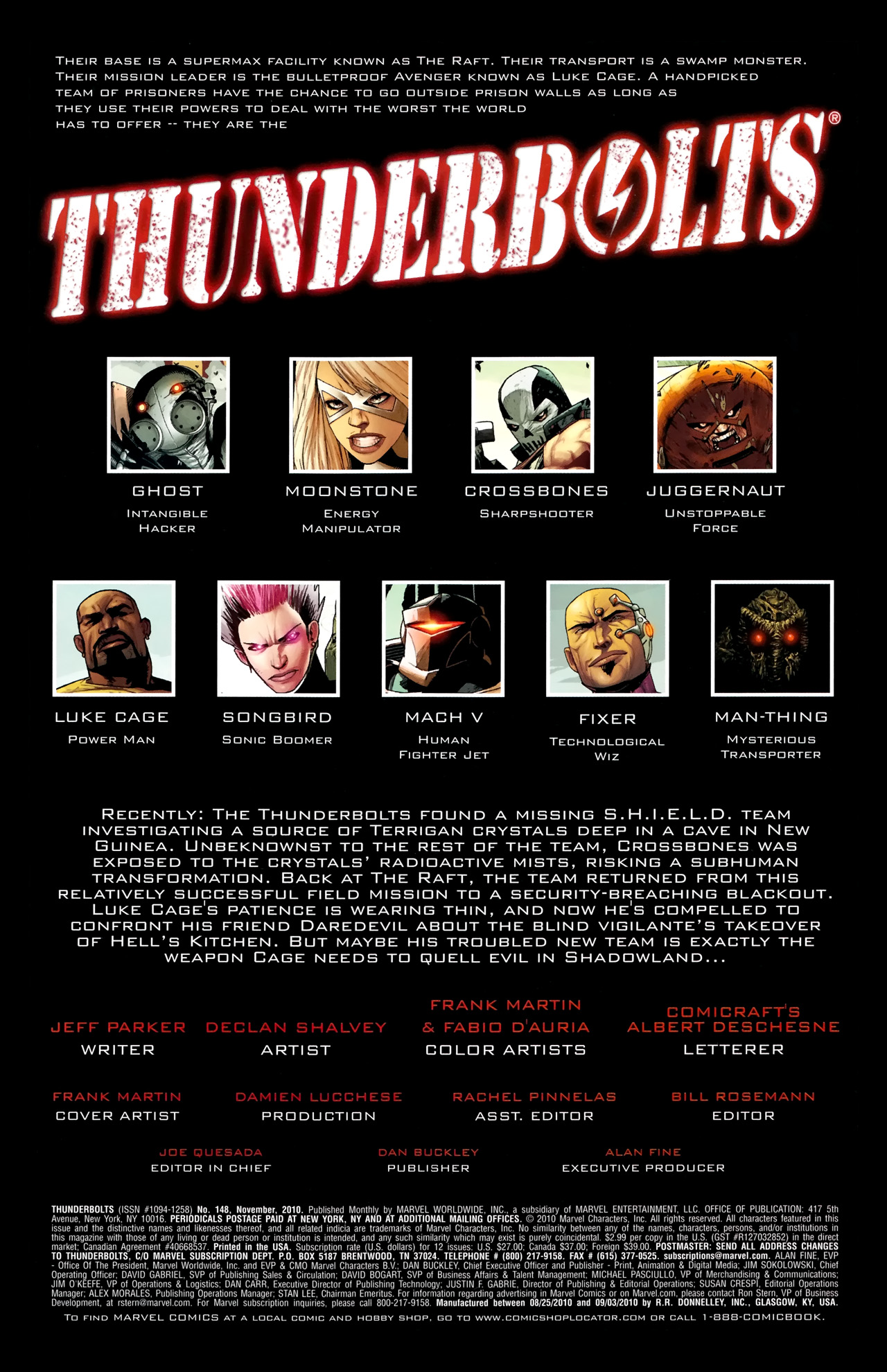 Read online Thunderbolts (1997) comic -  Issue #148 - 2