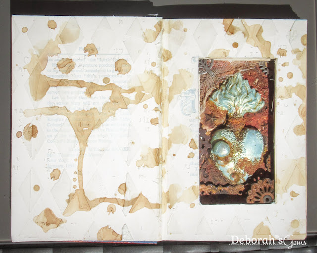 Book inside - photo by Deborah Frings - Deborah's Gems