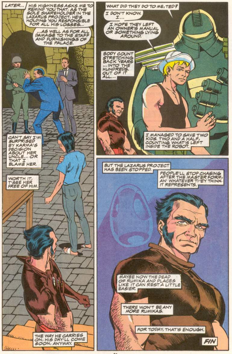 Wolverine (1988) Issue #30 #31 - English 24