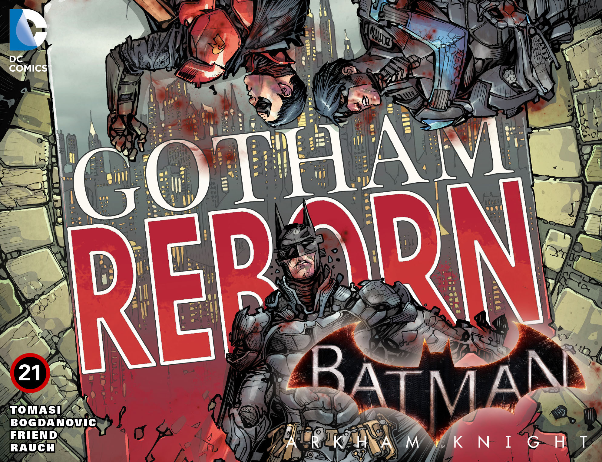 Read online Batman: Arkham Knight [I] comic -  Issue #21 - 1