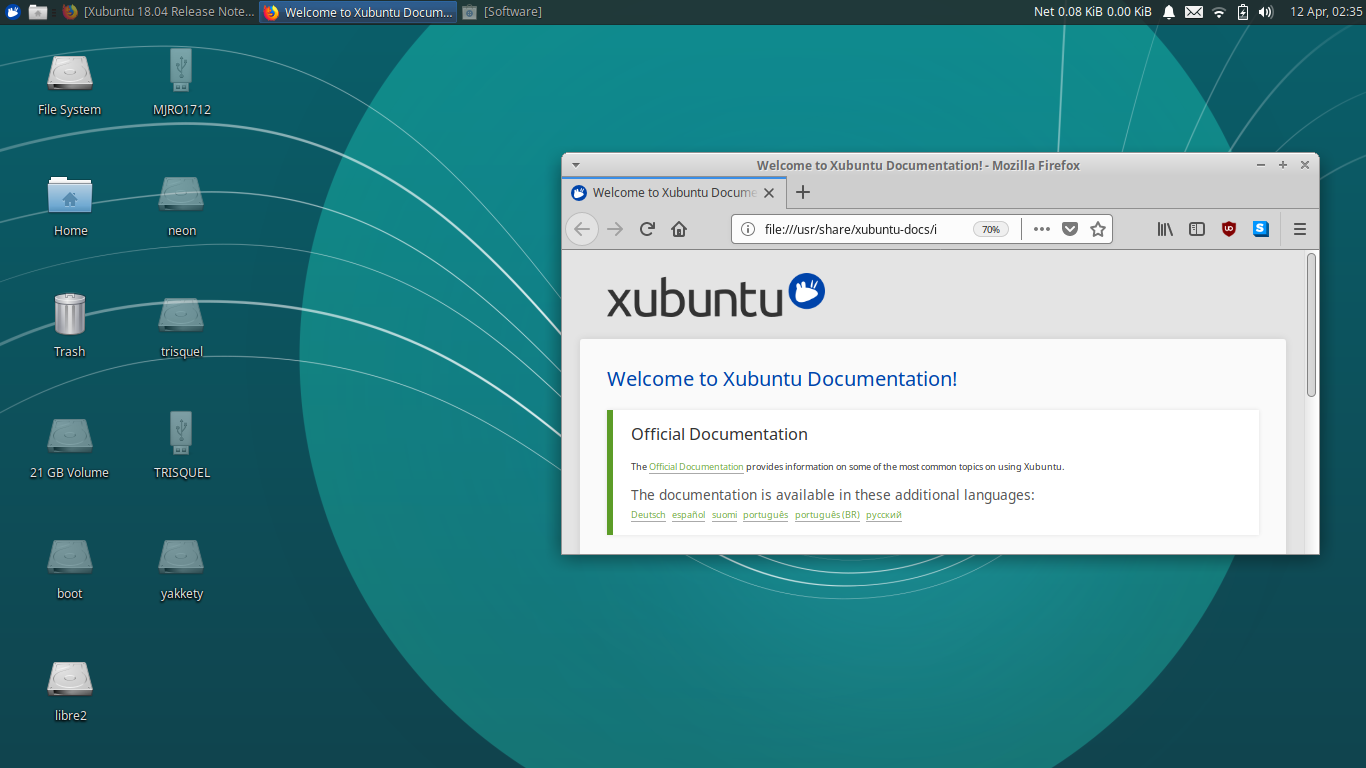 The Lightweight Xubuntu 18.04 Beta 2