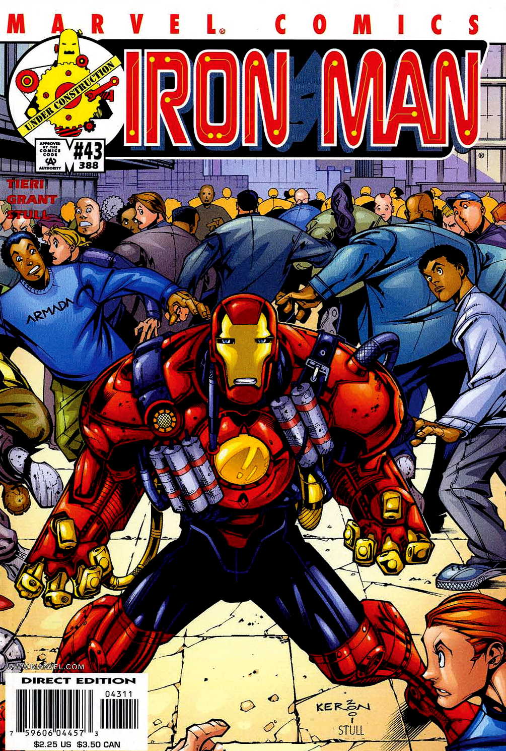 Read online Iron Man (1998) comic -  Issue #43 - 1