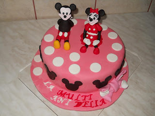 Tort Mickey si Minnie Mouse