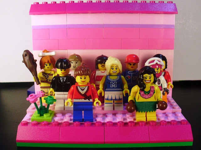 MOC LEGO Dia Internacional da Mulher