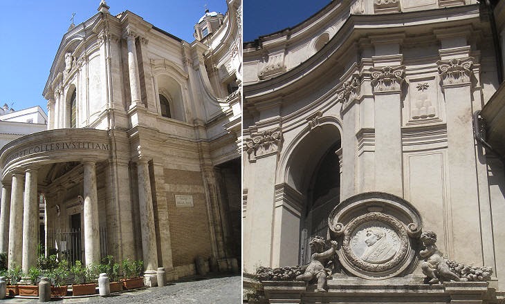Chiesa di Santa María della Pace a Roma | Pietro da Cortona | 1656