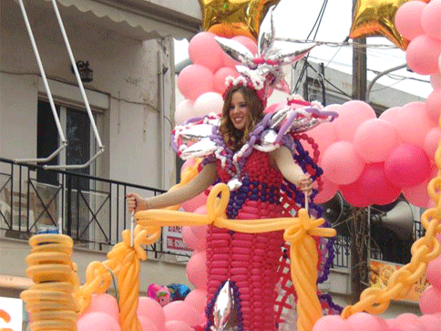 Πανικός στο καρναβάλι της Αμαρύνθου (ΦΩΤΟ & ΒΙΝΤΕΟ)