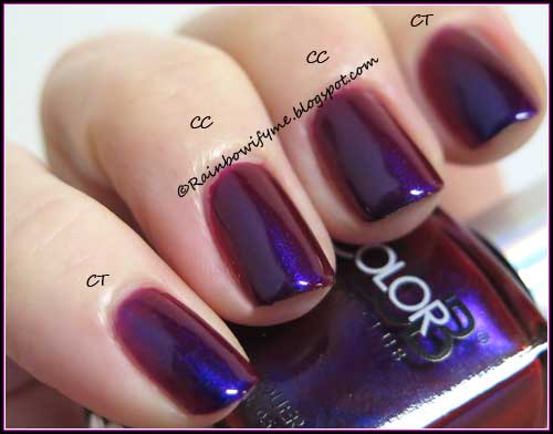 Rainbowify Me ~ Nail blog: Color Club ~ We'll never be royals vs. CrowsToes  ~ Indian Summer