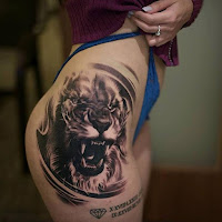 Tatuaje de león