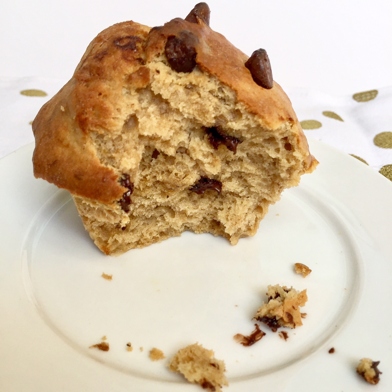 Banana Chocolate Chip Pecan Muffins Visions of Sugar Plum