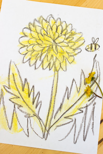 How to "paint" with dandelions- this fun activity is perfect for spring and summer!