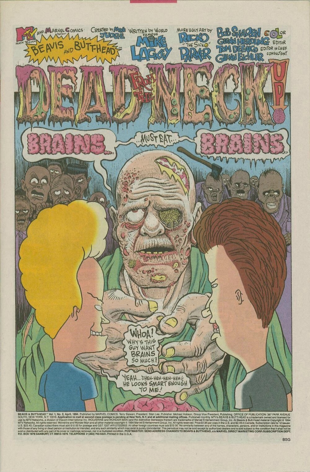 Read online Beavis and Butt-Head comic -  Issue #2 - 3