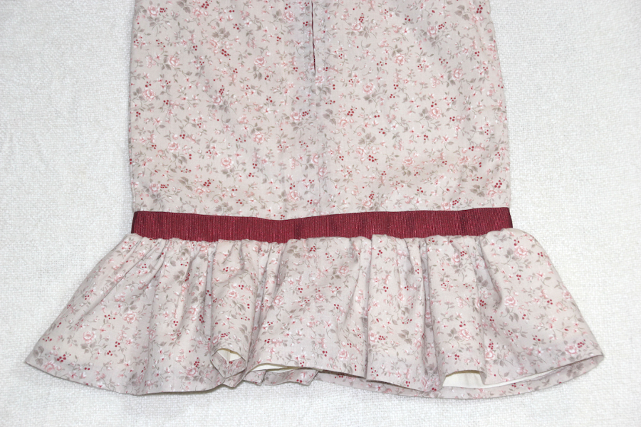 DIY Costura: Vestido de niña con cintura baja (patrón molde gratis)