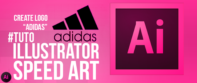 انشاء لوجو شركة اديداس-CREATE Adidas LOGO