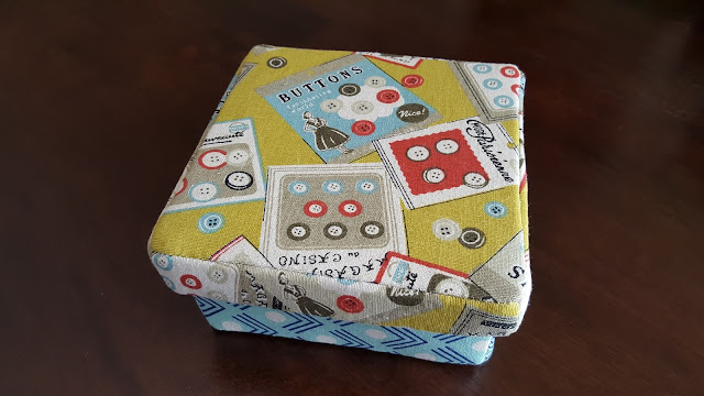 Square Box Pattern by Amber Crawley, sewn by Heidi Staples