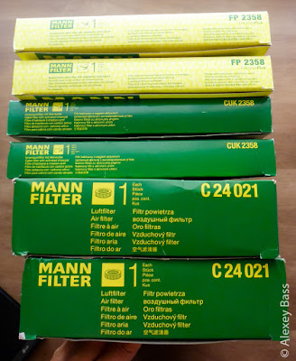 Mann Filter FP2358 Cabin Filter 