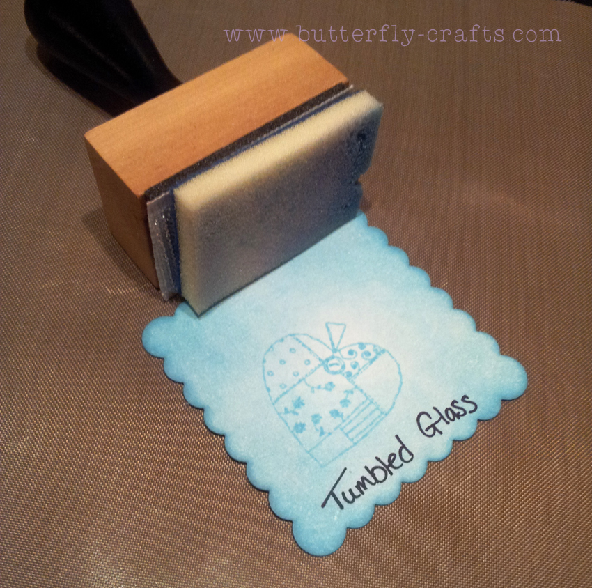 ButterflyCrafts Distress Ink Colour Chart How To