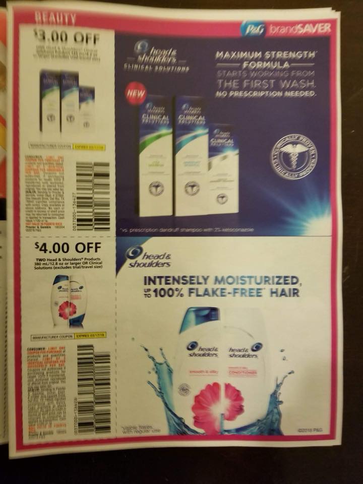 Capri's Coupons Whole Insert Picture Previews March P&G With Tide