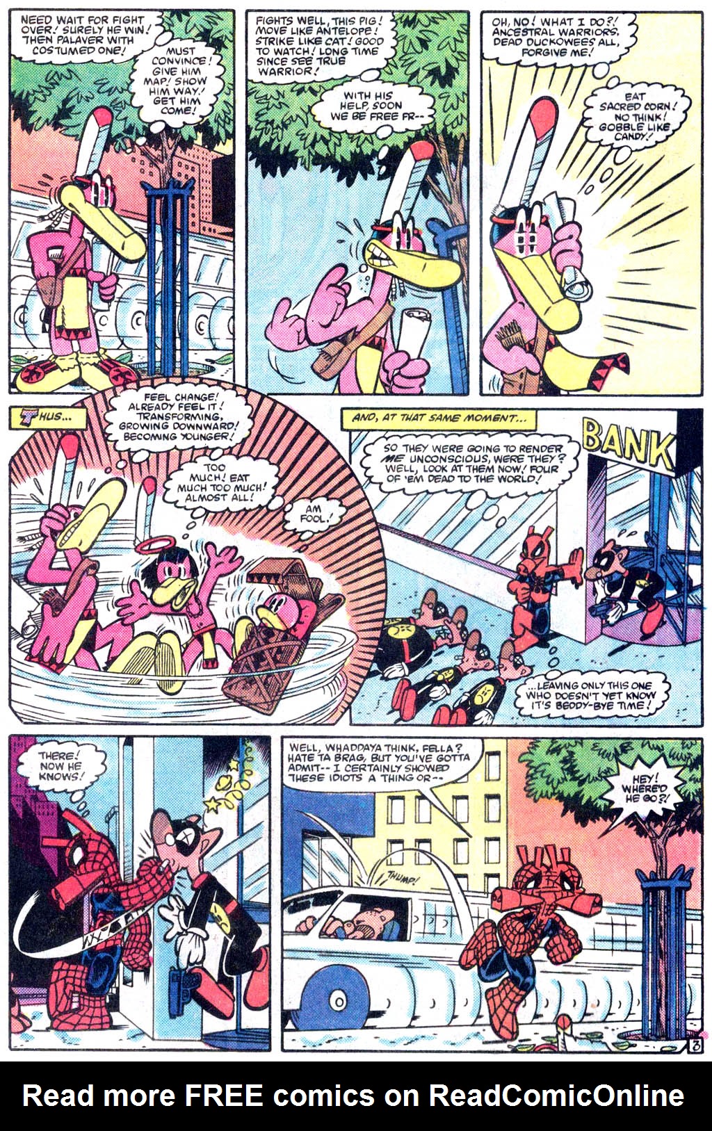 Read online Peter Porker, The Spectacular Spider-Ham comic -  Issue #3 - 4