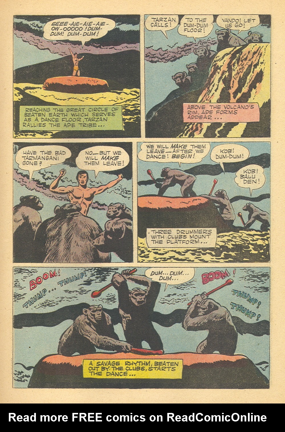 Read online Tarzan (1948) comic -  Issue #61 - 7