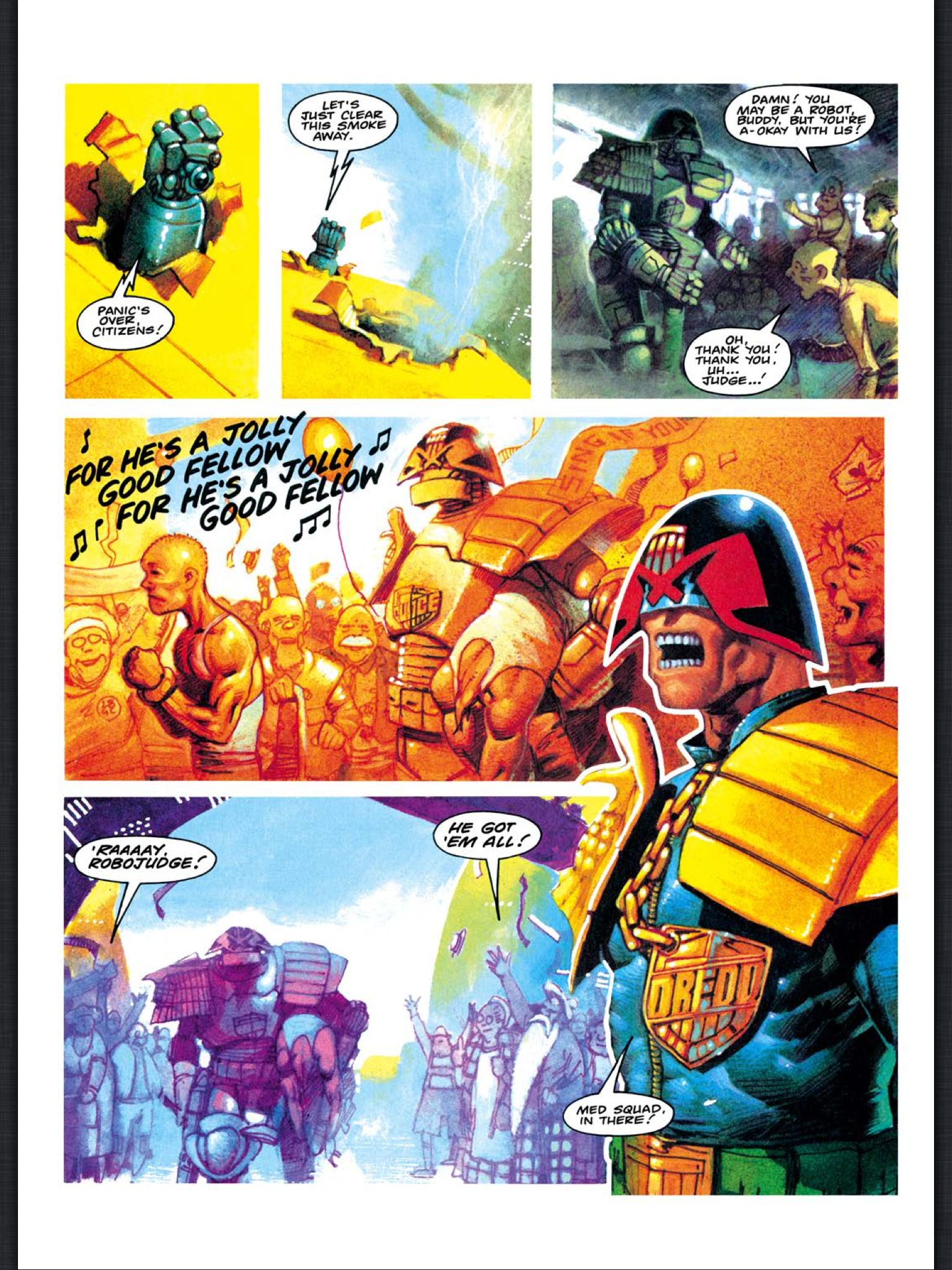 Read online Judge Dredd: The Complete Case Files comic -  Issue # TPB 18 - 180