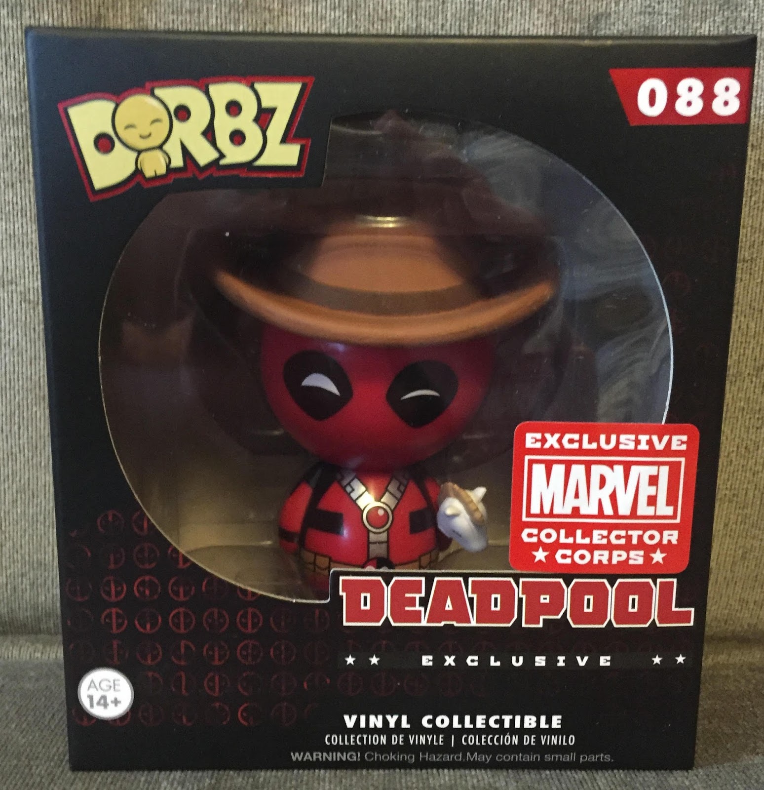 Funko Marvel Collector Corps DEADPOOL Subscription Box Contents Revealed