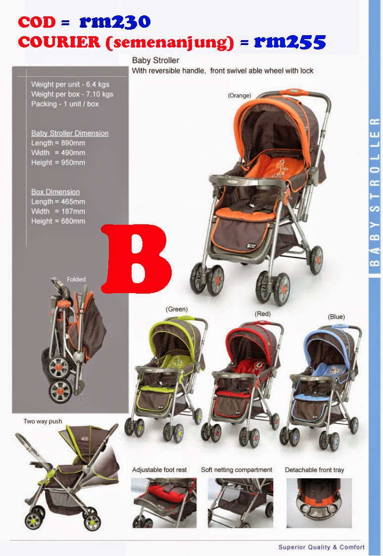 Beli stroller murah dimana Clearance