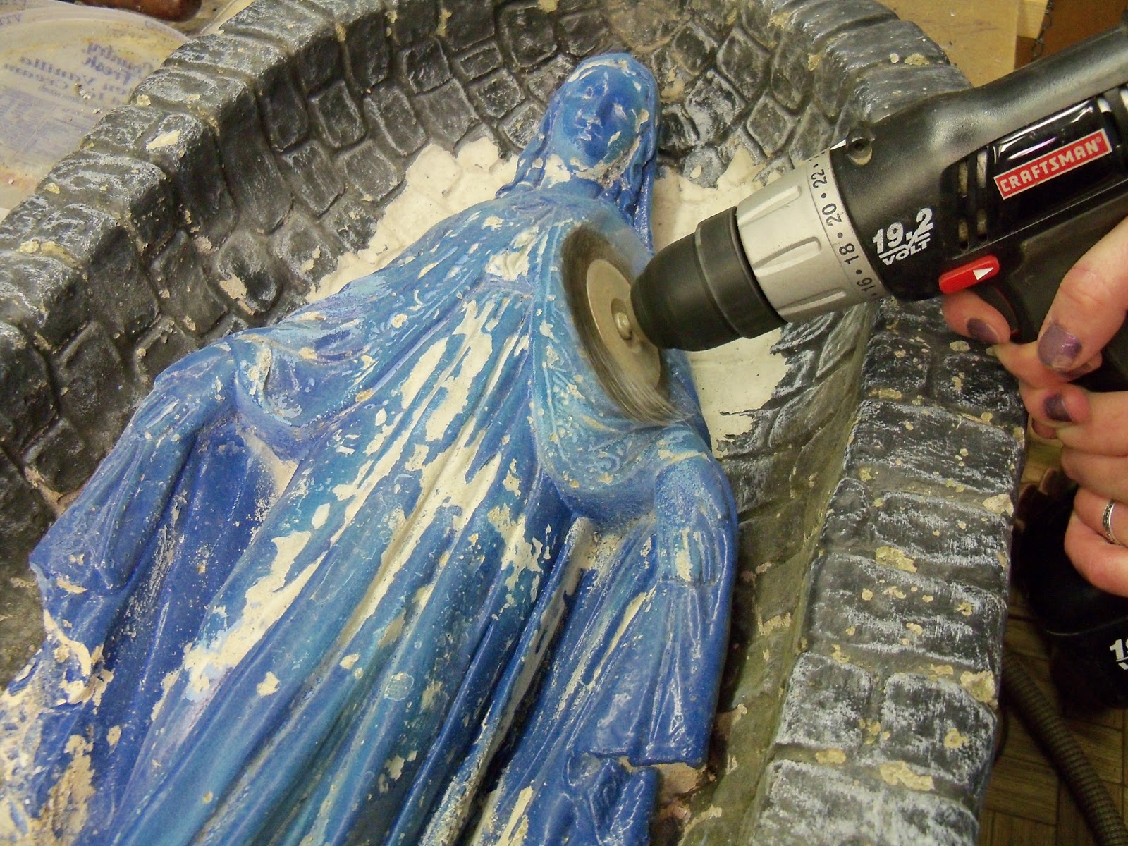 Gardening&Crafting with Bernadette Blessed Virgin Garden Outdoor