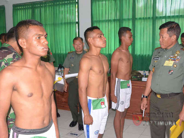 Suko Pranoto Pimpin Pantukhir Calon Bintara PK di Kodam Pattimura Suko Pranoto Pimpin Pantukhir Calon Bintara PK di Kodam Pattimura