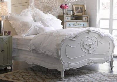Dormitorio blanco, elegante diseño