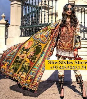 Shehla Chatoor Lawn 2017 full catalogue