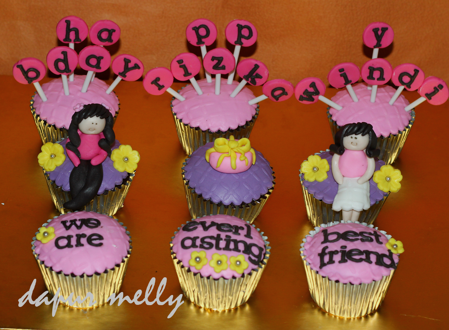 cake dan cupcake cantik cupcake everlasting best friend