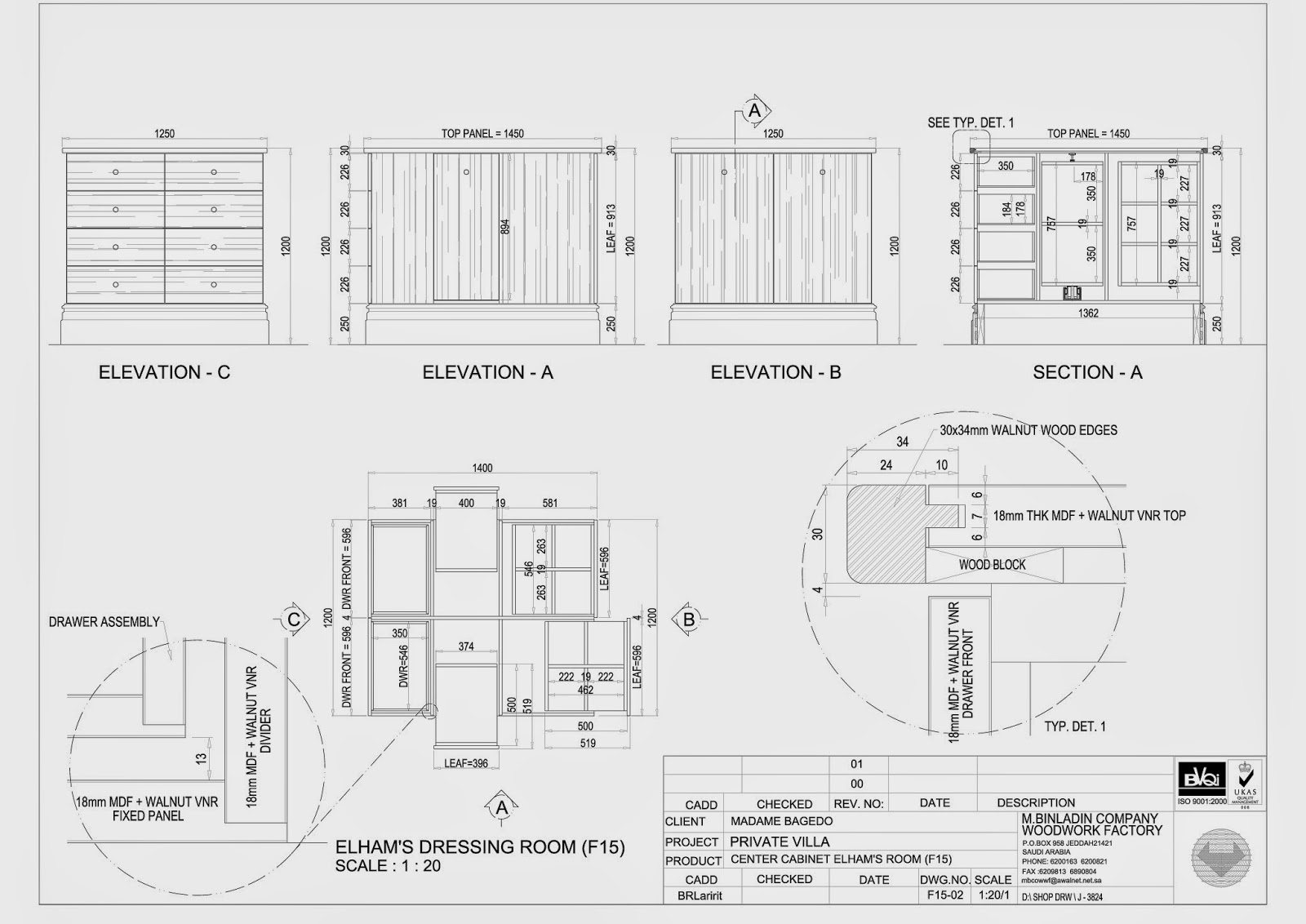 TECHNICAL INFORMATIONS FOR ARCHITECTURAL AND INDUSTRIAL RELATED WORKS