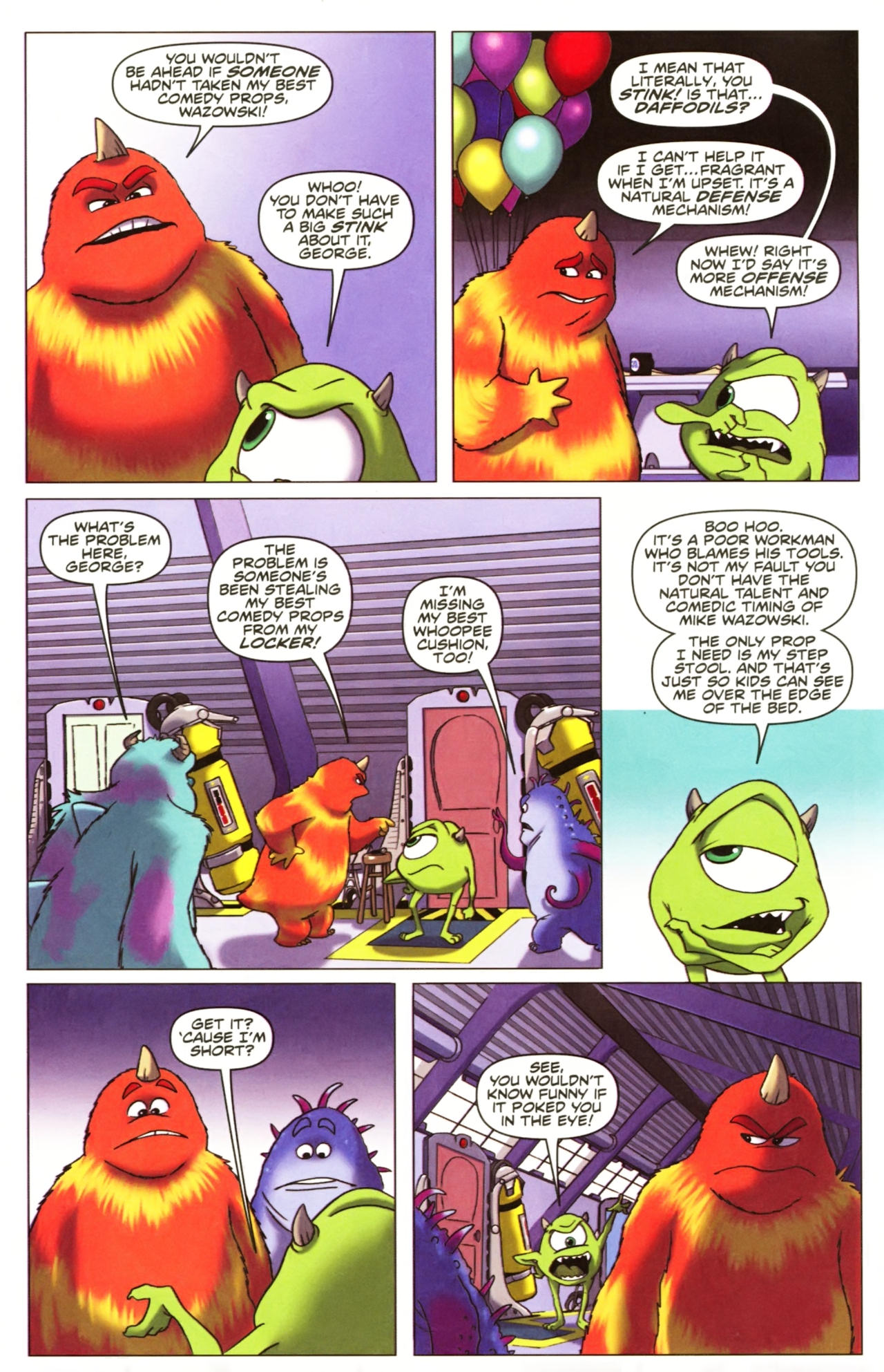 Read online Monsters, Inc: Laugh Factory comic -  Issue #1 - 7