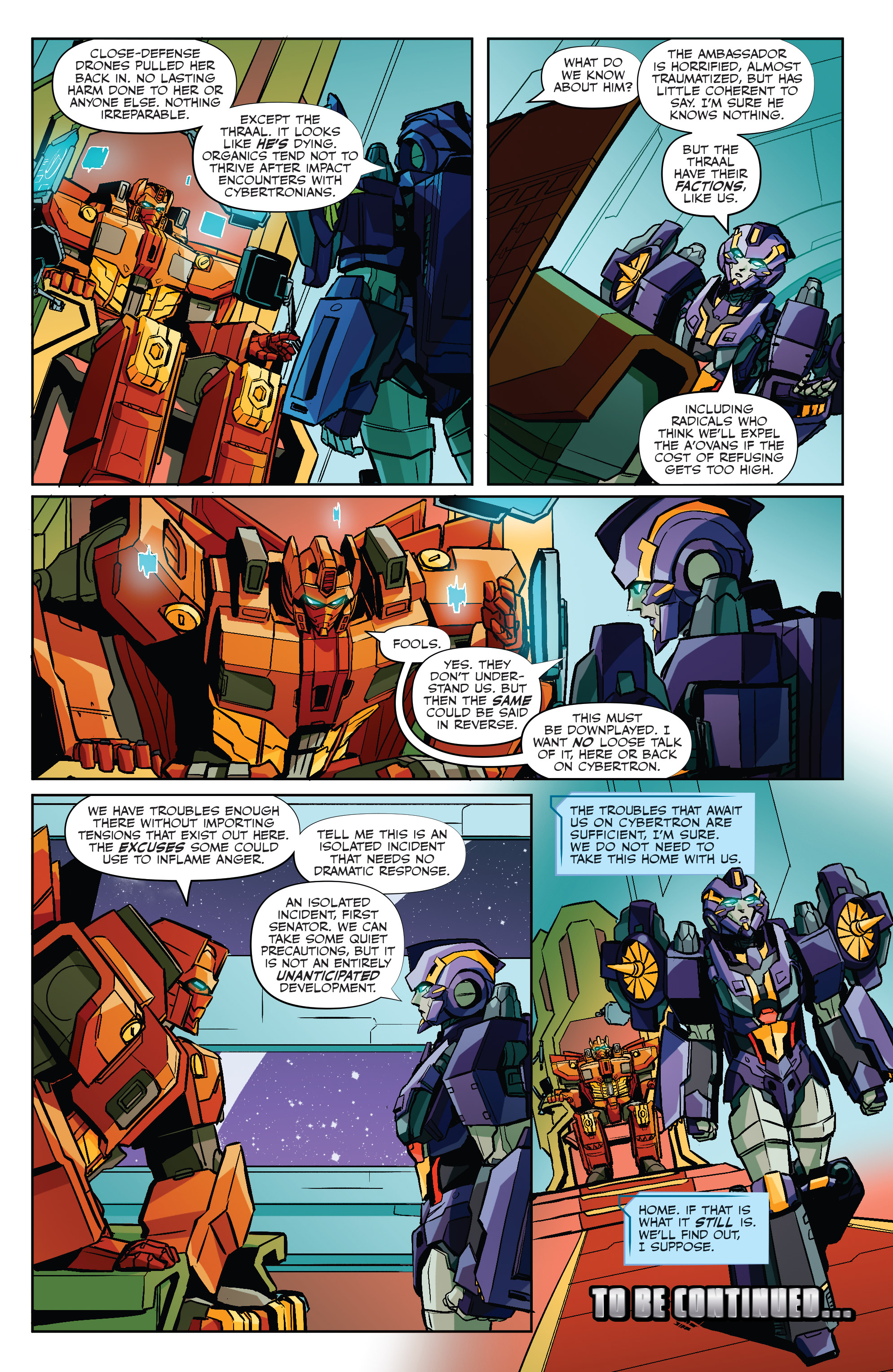 Read online Transformers (2019) comic -  Issue #12 - 24