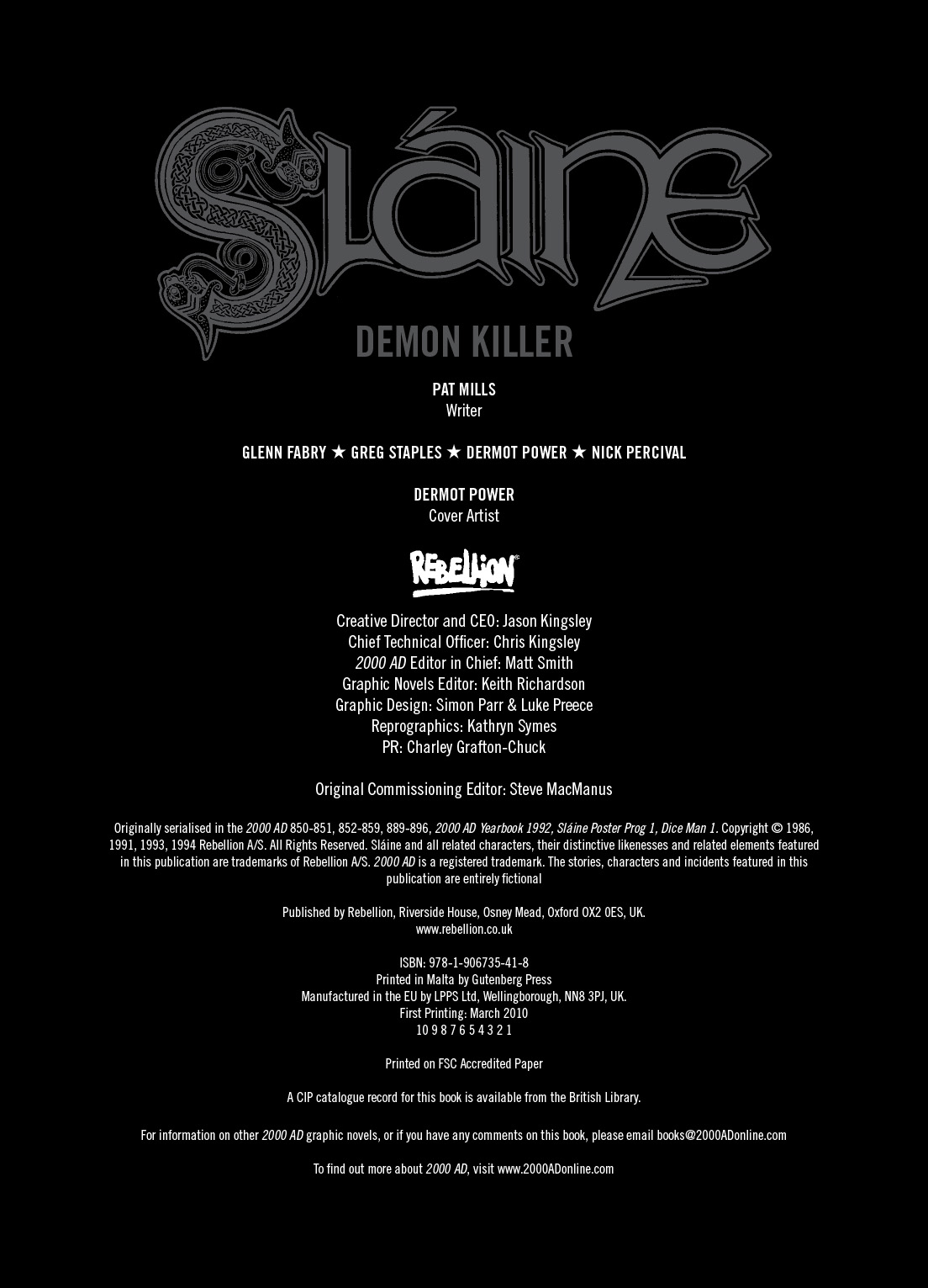 Read online Sláine comic -  Issue # TPB 5 - 4