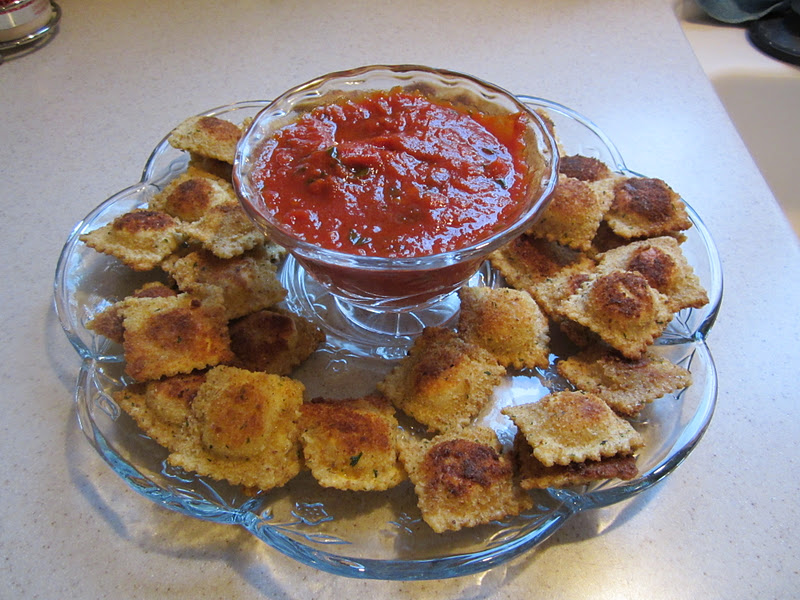 Lisa's Dinnertime Dish Fried Ravioli, a Great MakeAhead Appetizer