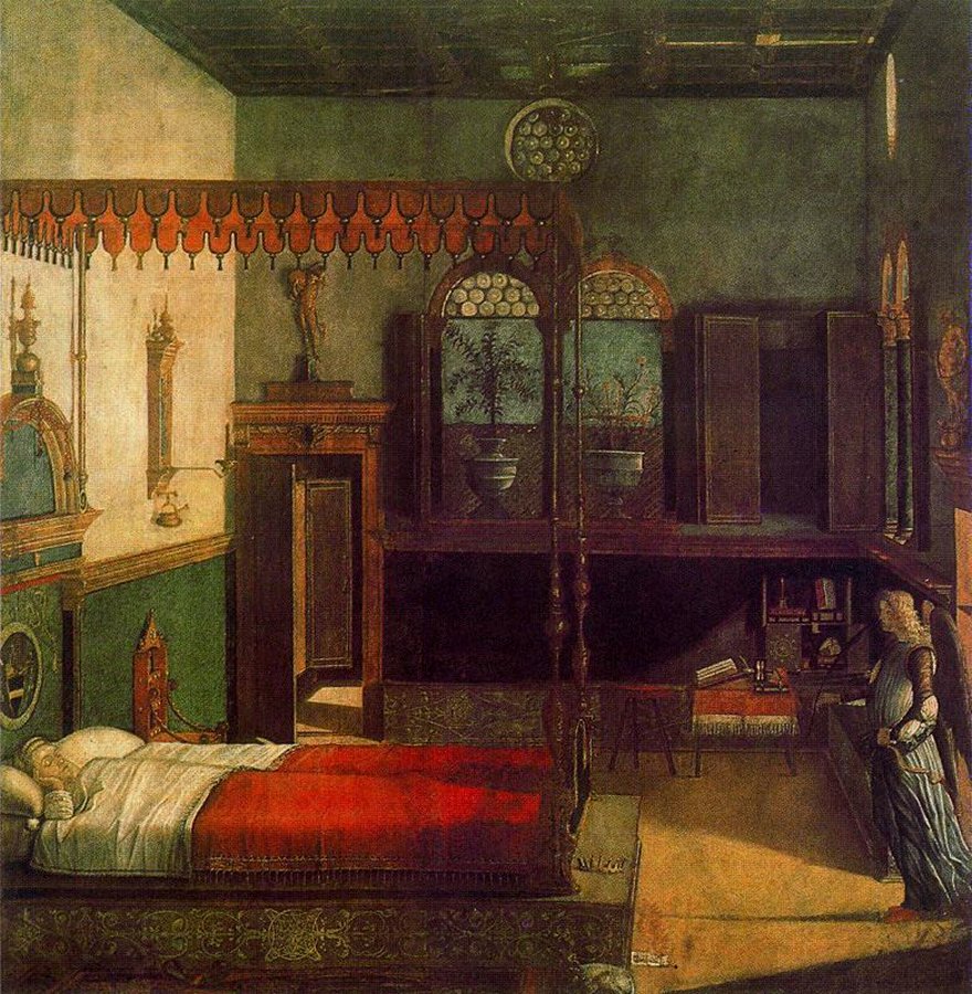 Vittore Carpaccio "El sueño de Santa Úrsula"