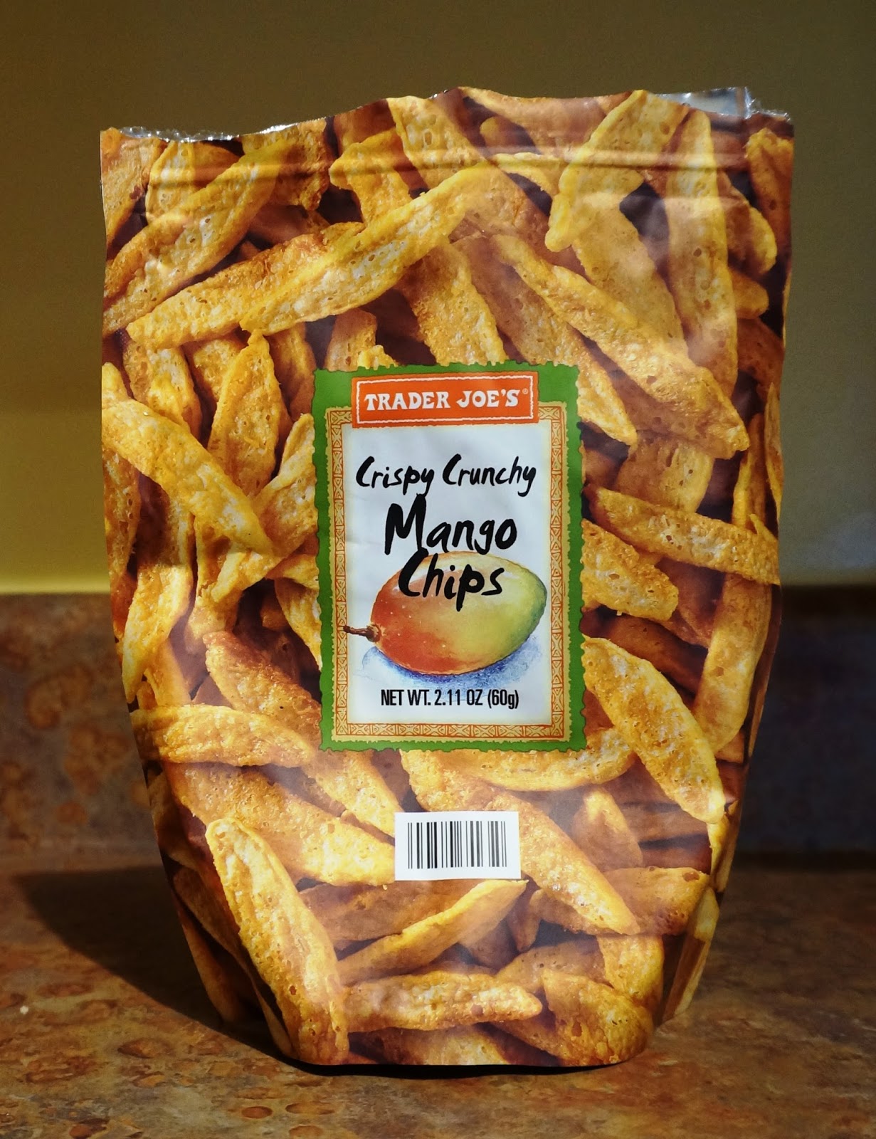 Exploring Trader Joe's Trader Joe's Crispy Crunchy Mango Chips