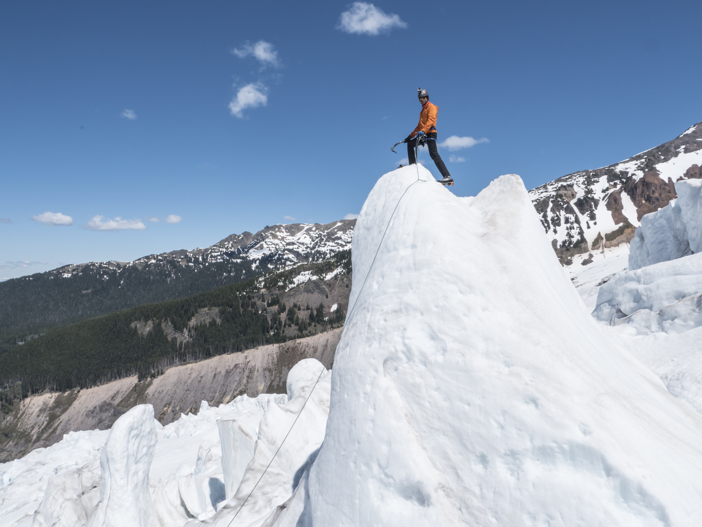 American Alpine Institute Climbing Blog Alpine Ice Course on Mount Baker
