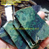 Batu lumut hijau Jember lempengan 7 mm by: IMDA Handicraft Kerajinan Khas Desa TUTUL Jember  