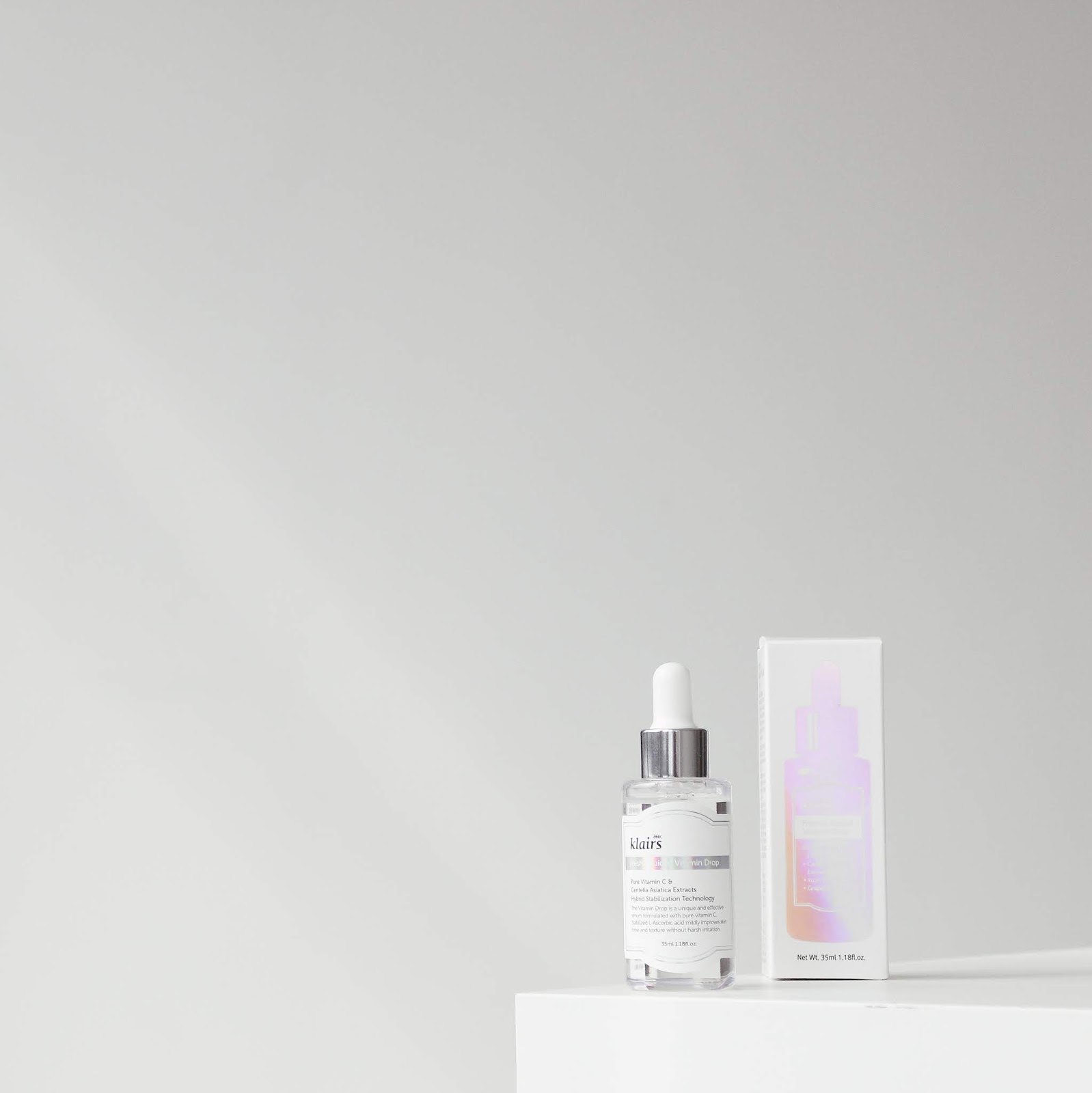 Klairs Freshly Juiced Vitamin Drop Serum Review FISHMEATDIE