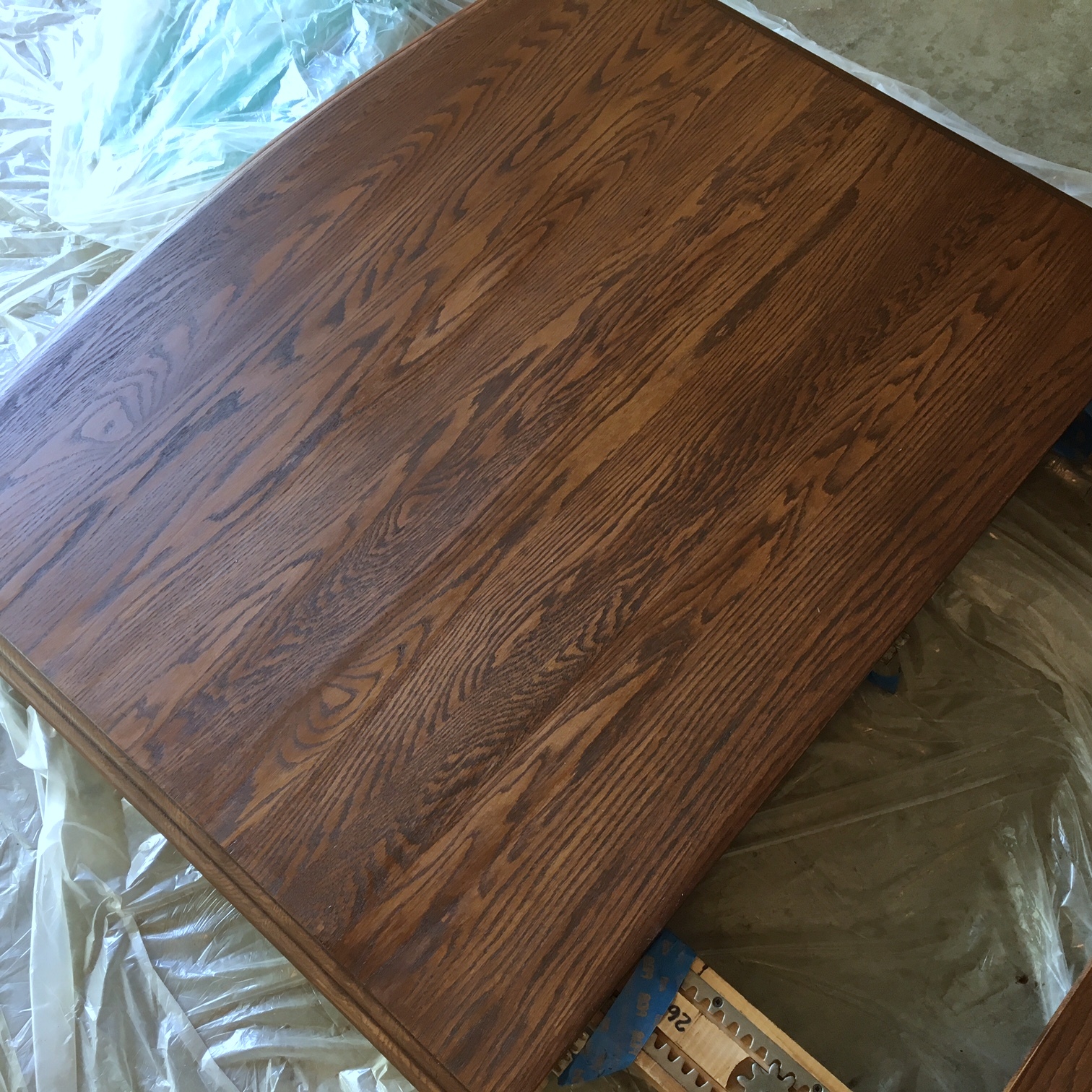 Just Another Hang Up: Furniture Refinishing -- Oak Kitchen Table