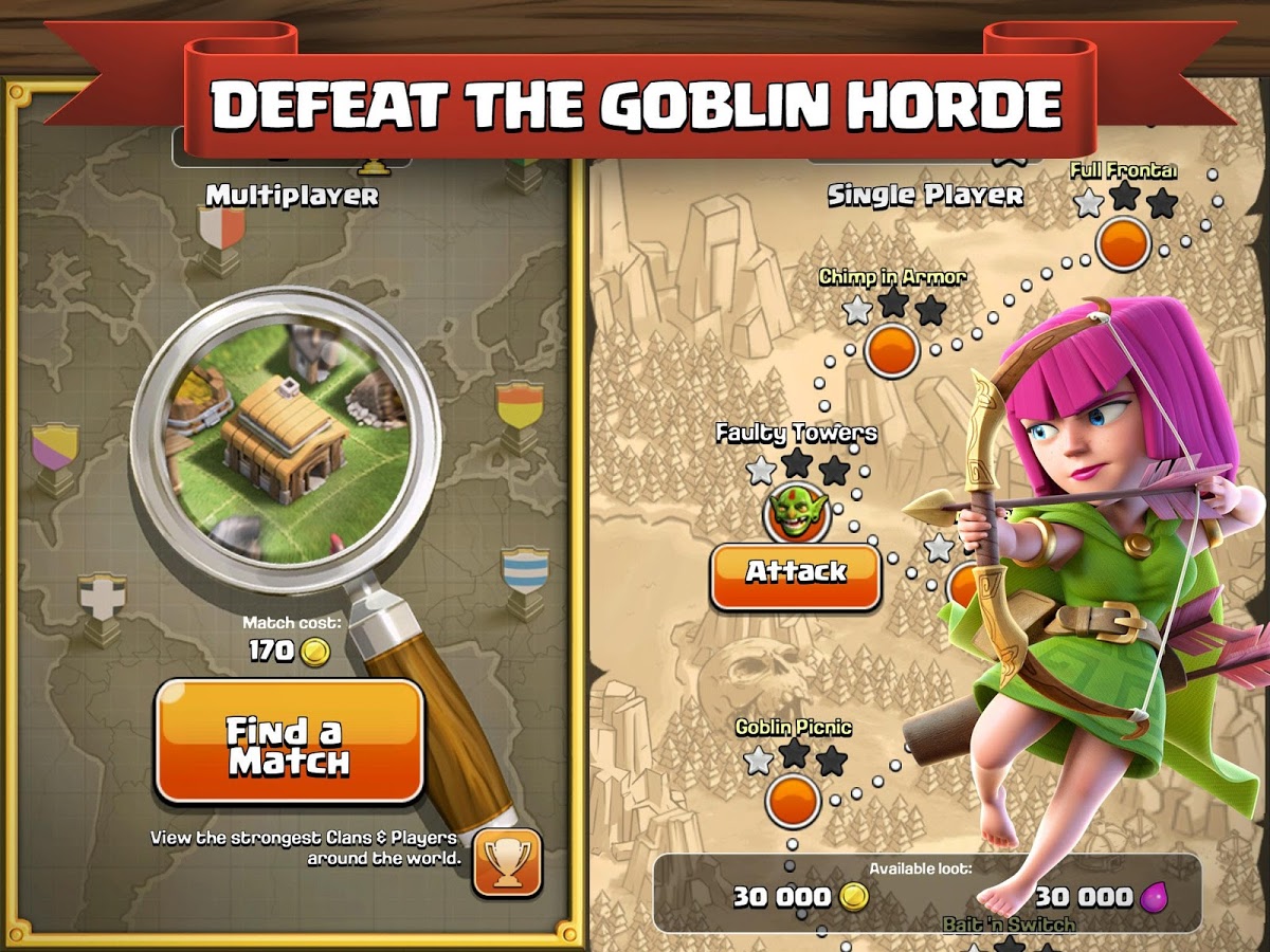 clash of clans mod android clash of clans mod android