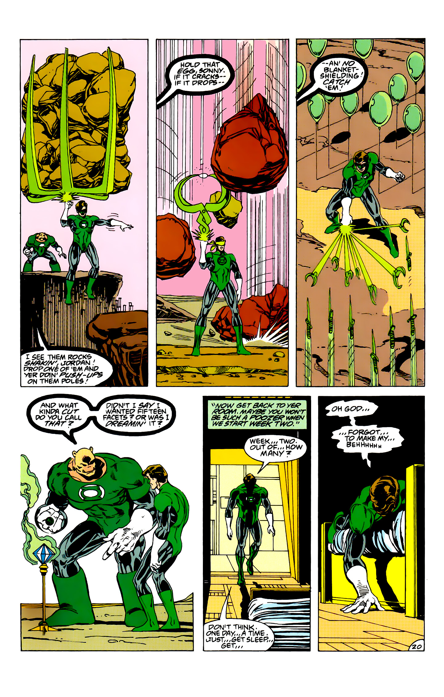 Read online Green Lantern: Emerald Dawn comic -  Issue #4 - 21