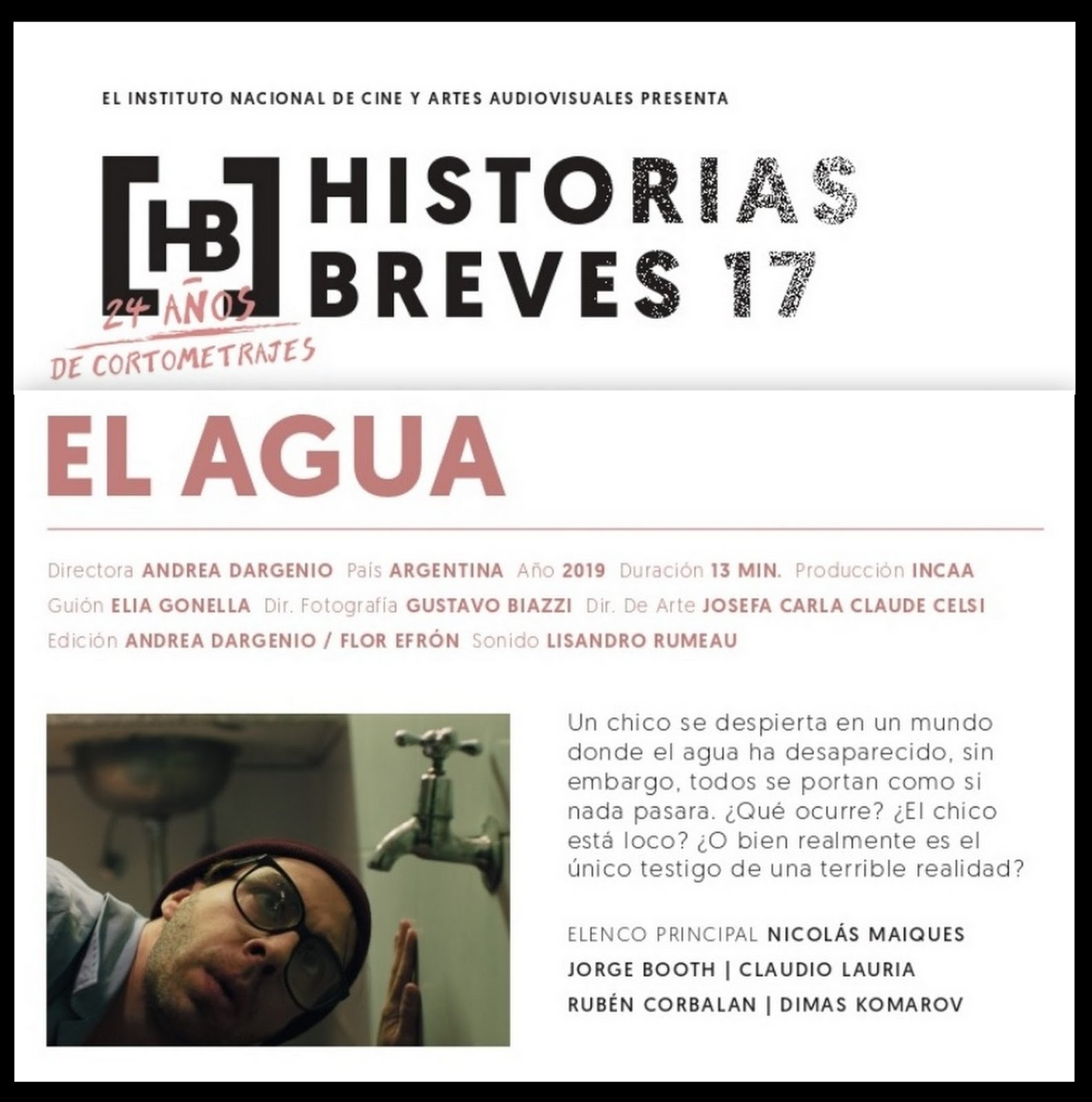 El AGUA // HistoriasBreves 17 INCAA