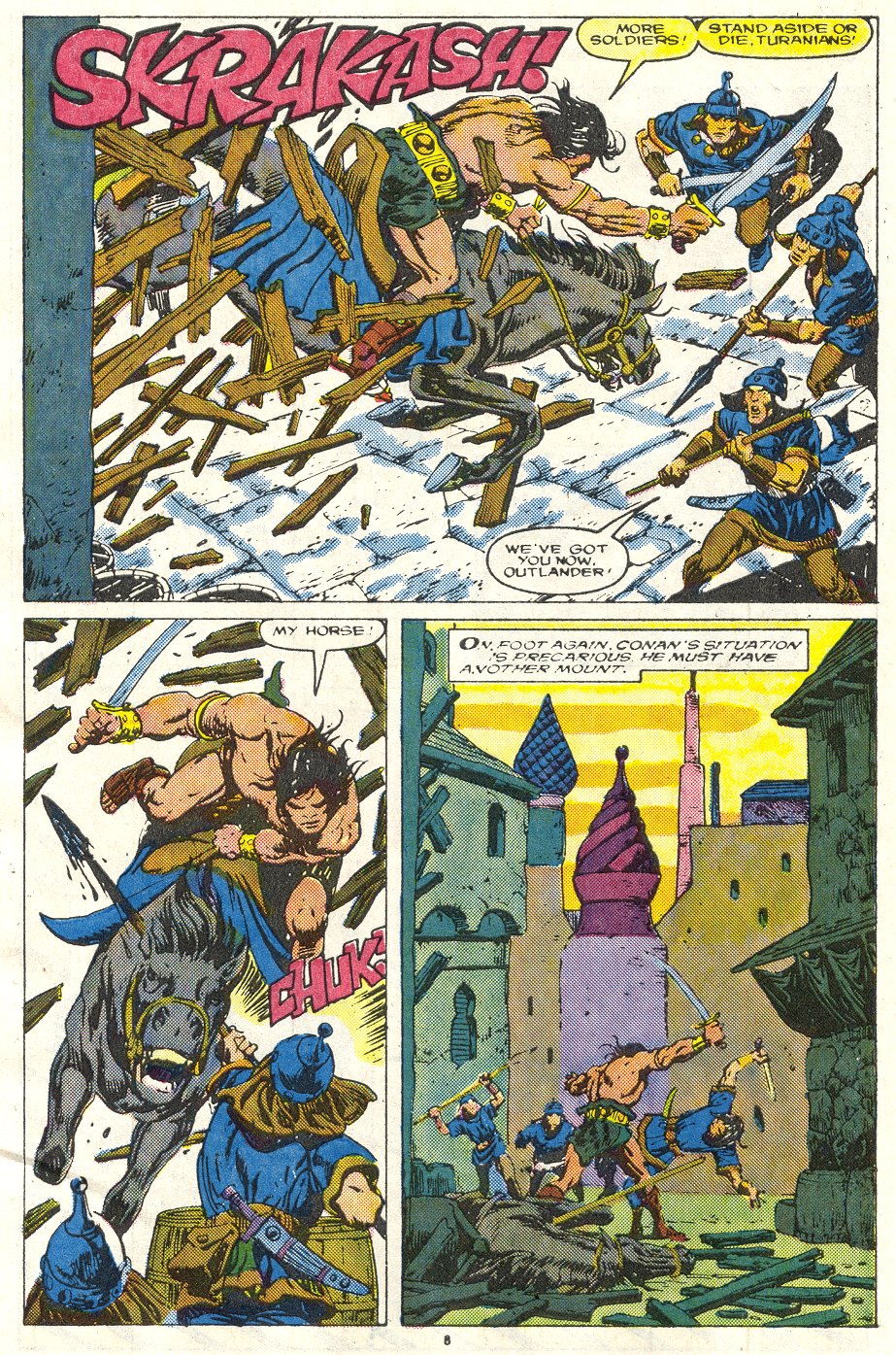 Read online Conan the Barbarian (1970) comic -  Issue #219 - 7