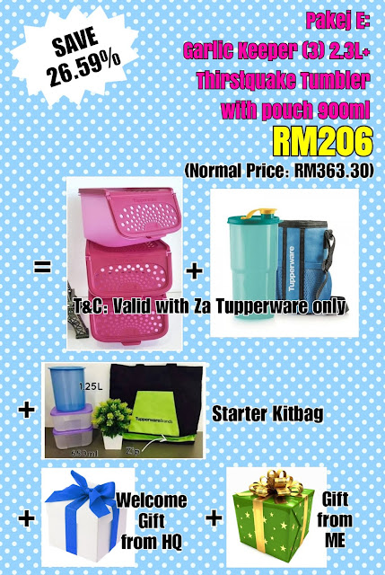 Tupperware membership package Februari 2019