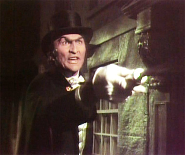 Jack Palance as Mr. Hyde looks dashing and diabolical